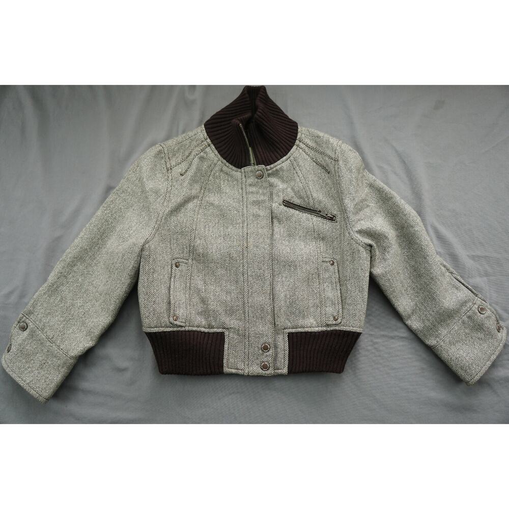 Fox Jeans Bomber Style Jacket Women's Size 1 (XS) EUC !